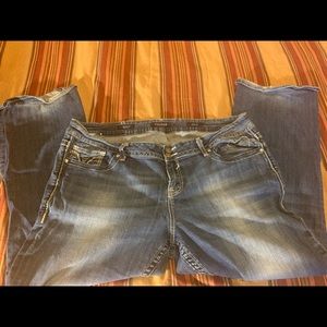 Vigoss bootcut jeans/ fancy pockets